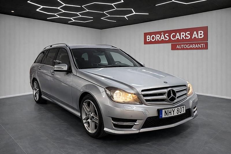 Silver Begagnad 2012 Mercedes C220 AMG Kombi | 109 900 kr (Marknadspris) - Bild 1/4