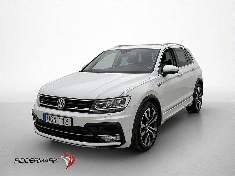 Begagnad VW Tiguan R-line 190 HK (139 kW) 2017 Vit SUV