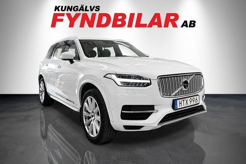 Vit Begagnad 2017 Volvo XC90 Inscription SUV | 399 500 kr (Bra pris) - Bild 1/3