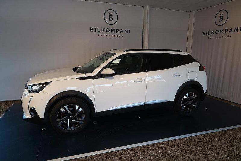 Begagnad Peugeot 2008 Allure 131 HK (96 kW) 2021 Vit SUV