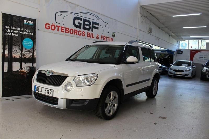 Vit Begagnad 2011 Skoda Yeti Experience SUV | 69 900 kr (Marknadspris) - Bild 1/4