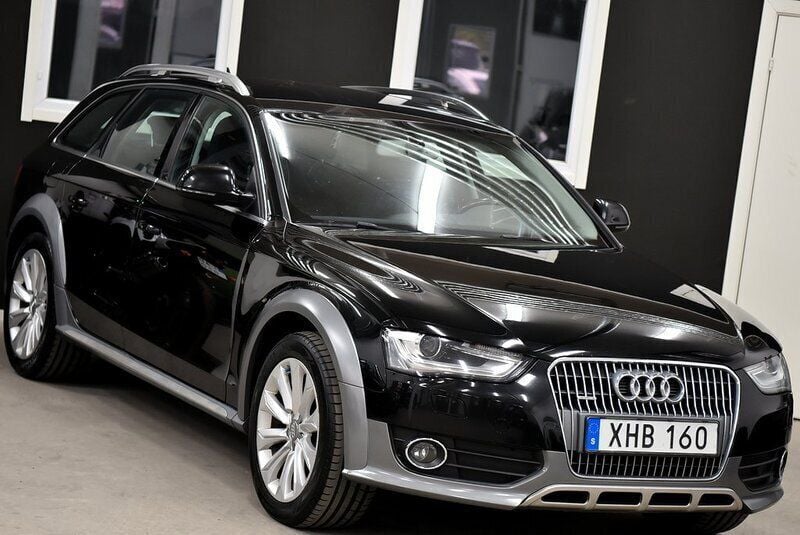 Svart Begagnad 2014 Audi A4 Allroad Premium Kombi | 134 900 kr - Bild 1/4