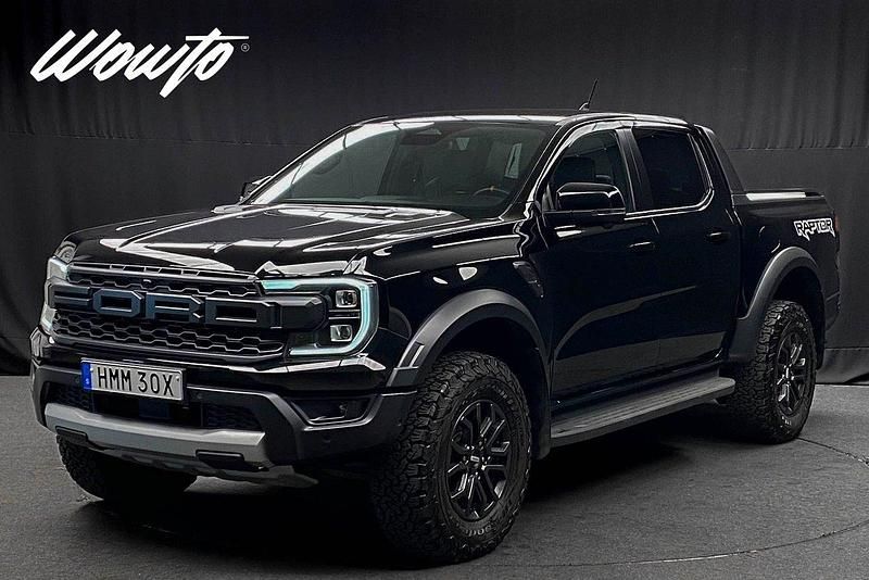 Svart Begagnad 2024 Ford Ranger Raptor Pickup | 769 800 kr - Bild 1/3
