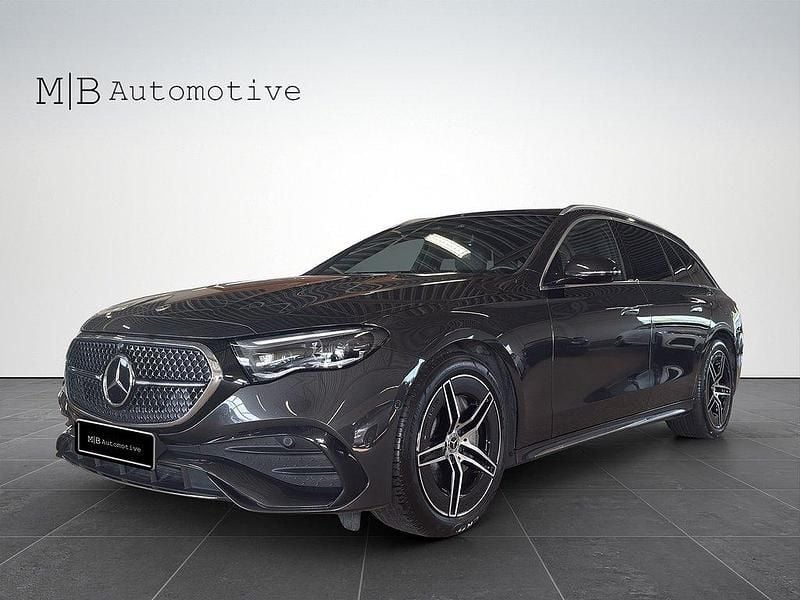 Grå Begagnad 2024 Mercedes E300 AMG Line Premium Kombi | 619 900 kr (Superpris) - Bild 1/4