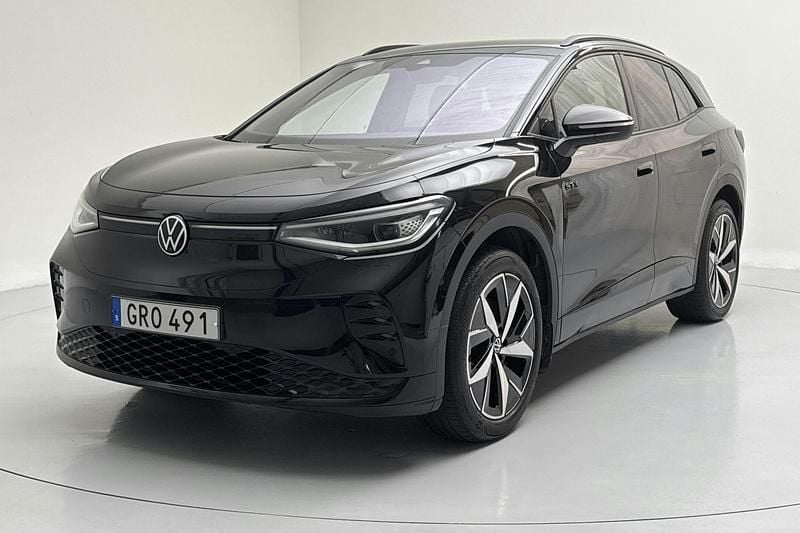 Svart Begagnad 2024 VW ID.4 SUV | 379 000 kr (Bra pris) - Bild 1/4