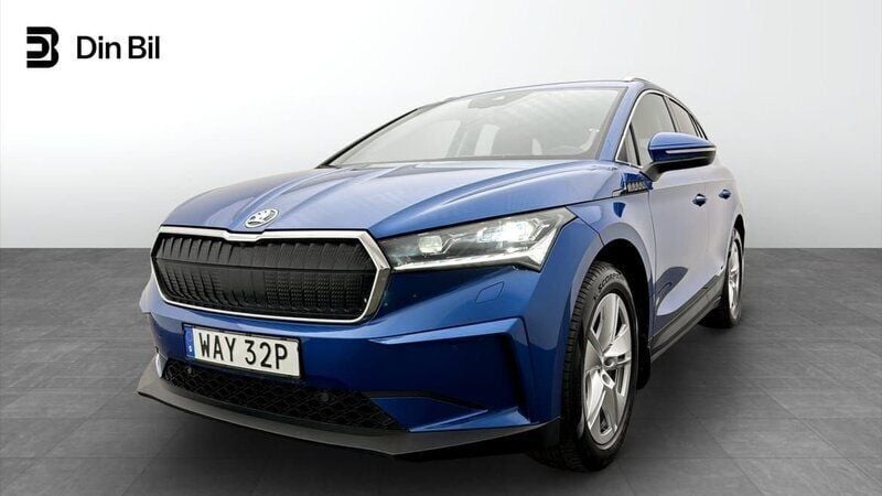 Blå Begagnad 2023 Skoda Enyaq iV SUV | 429 000 kr (Superpris) - Bild 1/4