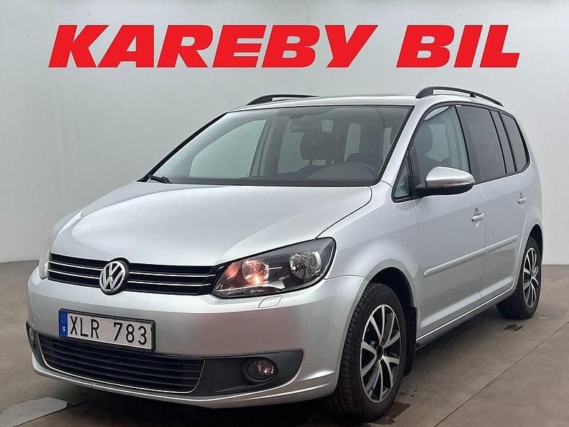 Silver Begagnad 2013 VW Touran Minibuss | 79 800 kr (Marknadspris) - Bild 1/3