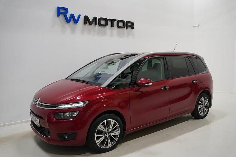 Begagnad Citroën Grand C4 Picasso 120 HK (88 kW) 2015 Röd Minibuss