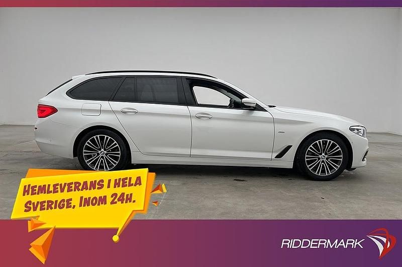 Begagnad BMW 520 Sport Line 190 HK (139 kW) 2018 Vit Kombi