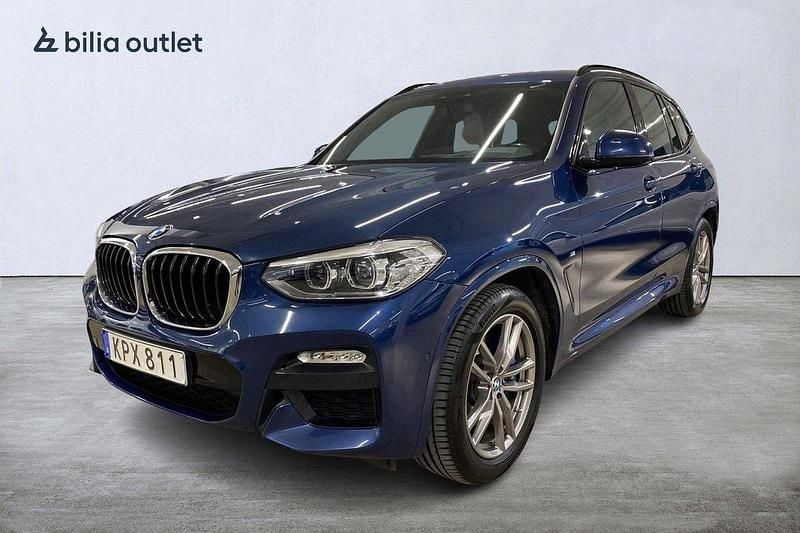 Blå Begagnad 2018 BMW X3 Shadowline SUV | 294 900 kr (Dyr) - Bild 1/4