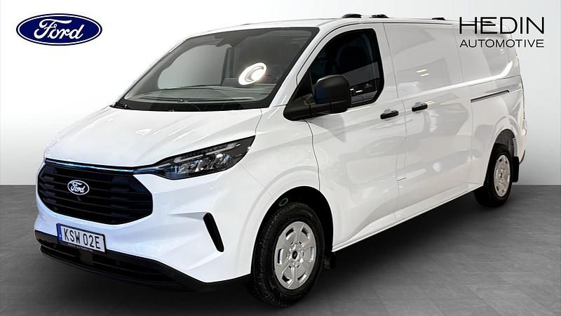 Vit Ny 2026 Ford Transit Custom Pickup | 588 200 kr - Bild 1/4