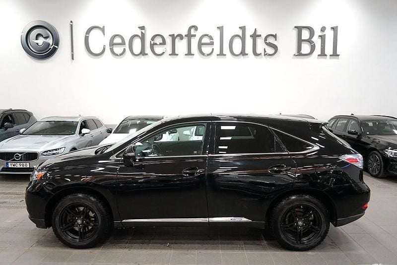 Begagnad Lexus RX450h Luxury Line 299 HK (219 kW) 2011 Svart SUV
