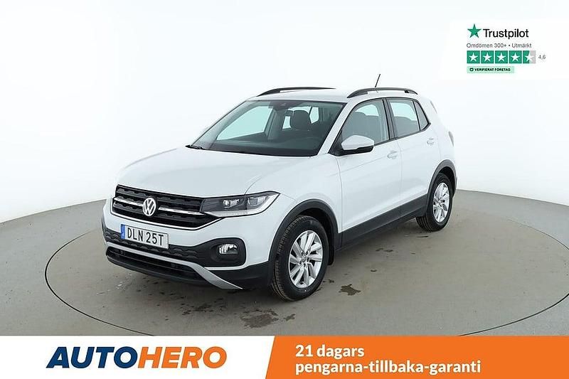 Vit Begagnad 2019 VW T-Cross SUV | 168 000 kr (Lite dyr) - Bild 1/4