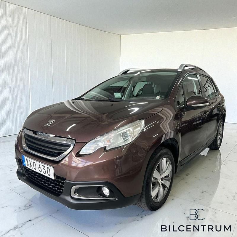 Brun Begagnad 2014 Peugeot 2008 SUV | 59 900 kr (Bra pris) - Bild 1/4