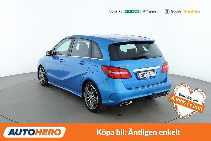 Begagnad Mercedes B220 AMG 186 HK (136 kW) 2016 Blå Minibuss