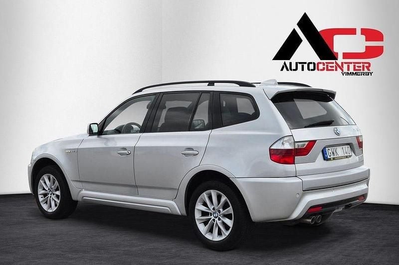 Begagnad BMW X3 M Sport 286 HK (210 kW) 2008 Ljusgrå (grå) SUV
