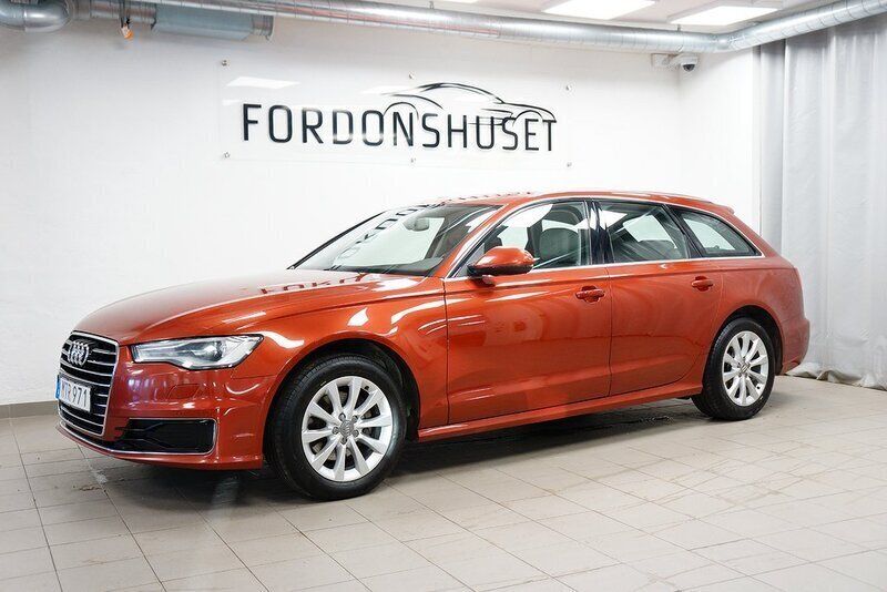 Röd Begagnad 2015 Audi A6 Sport Kombi | 159 900 kr (Marknadspris) - Bild 1/4