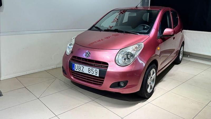 Begagnad Suzuki Alto 68 HK (50 kW) 2009 Ljusröd Halvkombi