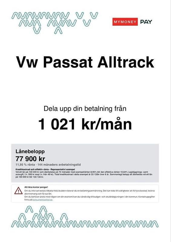 Begagnad VW Passat Alltrack 177 HK (130 kW) 2014 Brun Kombi