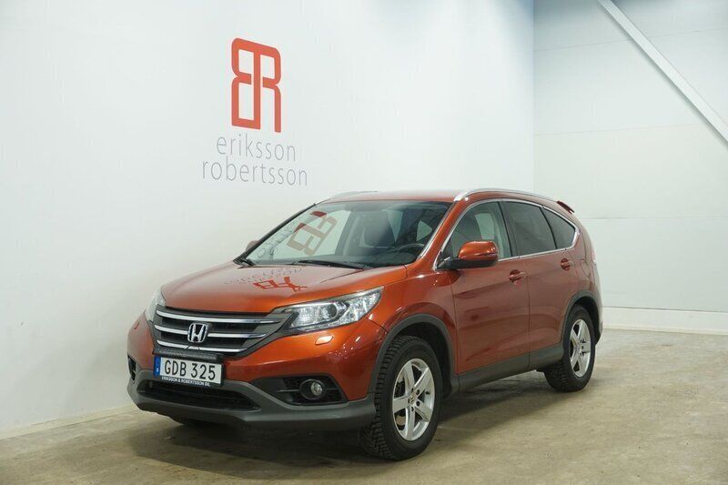 Röd Begagnad 2014 Honda CR-V SUV | 179 900 kr (Lite dyr) - Bild 1/4