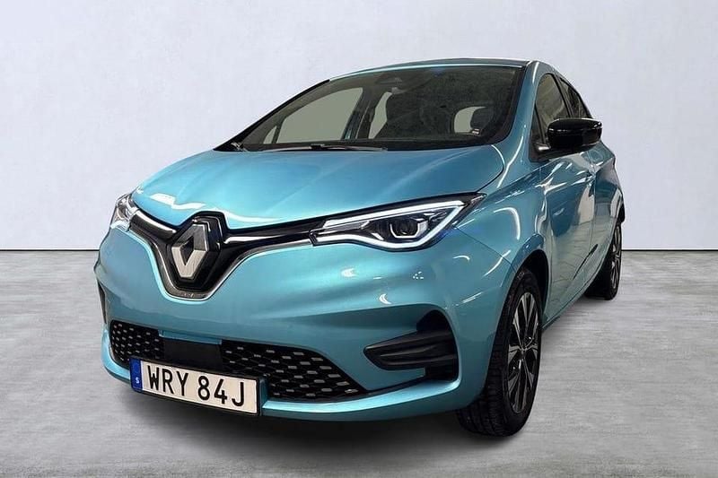 Blå Begagnad 2023 Renault Zoe Evolution Halvkombi | 209 900 kr (Lite dyr) - Bild 1/4