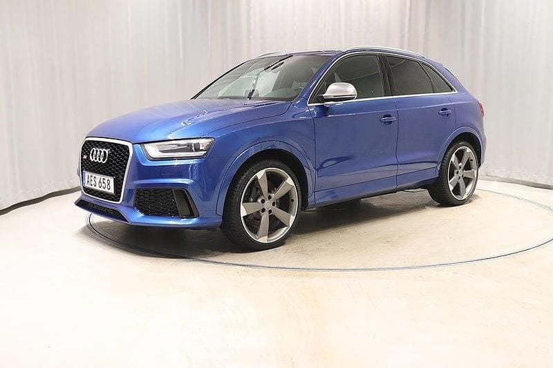 Blå Begagnad 2013 Audi RS Q3 SUV | 259 000 kr - Bild 1/4