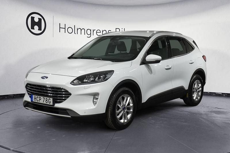 Vit Begagnad 2022 Ford Kuga Titanium SUV | 198 800 kr (Marknadspris) - Bild 1/4