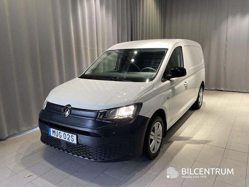 Vit Begagnad 2022 VW Caddy Maxi Minibuss | 289 000 kr (Marknadspris) - Bild 1/4