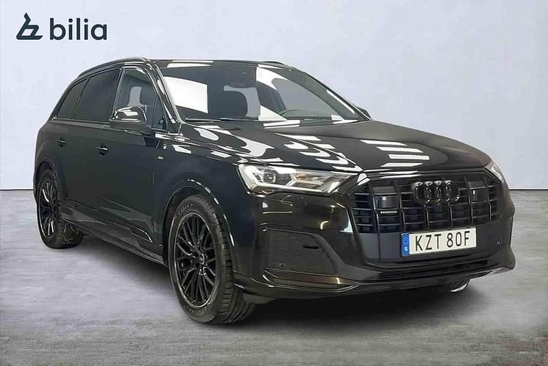 Svart Begagnad 2023 Audi Q7 SUV | 599 000 kr (Marknadspris) - Bild 1/1