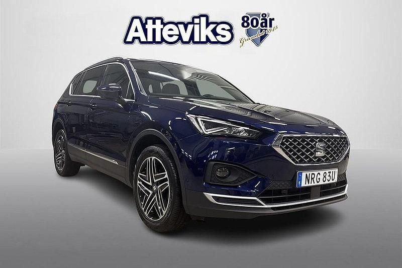 Blå Begagnad 2019 Seat Tarraco 4Drive SUV | 269 000 kr (Marknadspris) - Bild 1/4