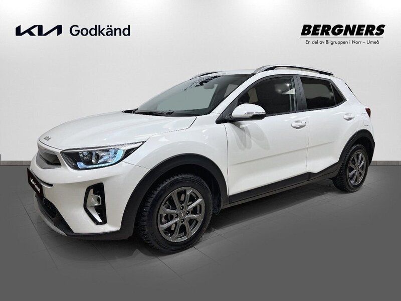 Vit Begagnad 2023 Kia Stonic 4 SUV | 269 900 kr (Lite dyr) - Bild 1/3