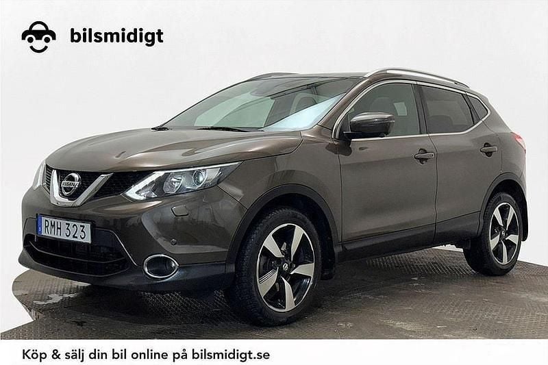Brun Begagnad 2017 Nissan Qashqai 360º SUV | 149 900 kr (Marknadspris) - Bild 1/3
