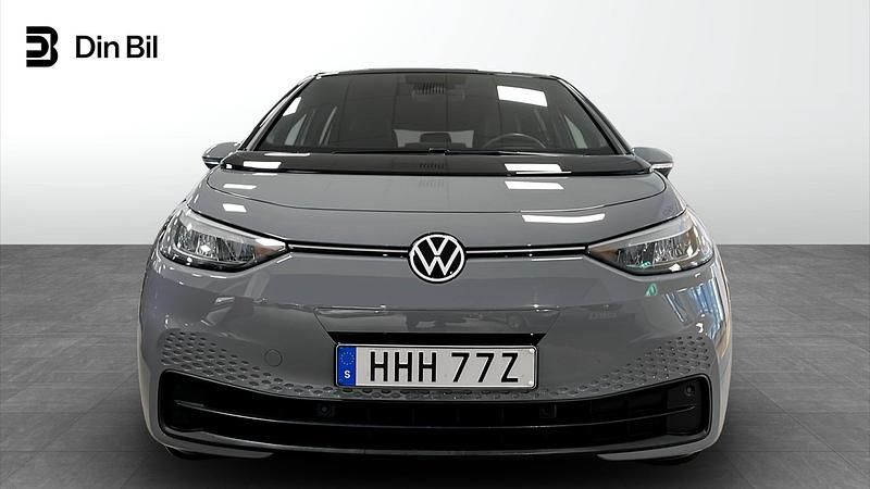 Begagnad VW ID.3 Pro Performance 150 kW (204 HK) 2022 Grå Halvkombi