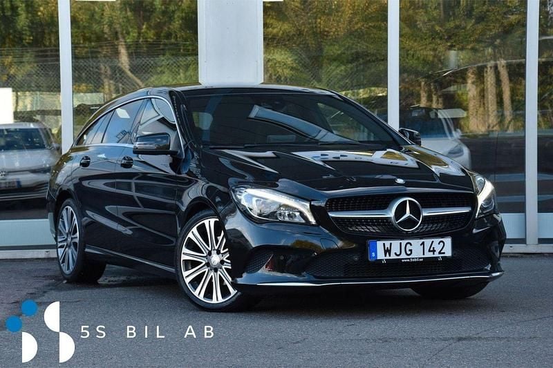 Svart Begagnad 2016 Mercedes CLA200 Kombi | 184 900 kr (Bra pris) - Bild 1/4