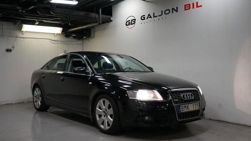 Svart Begagnad 2008 Audi A6 Proline Sedan | 37 000 kr (Bra pris) - Bild 1/4