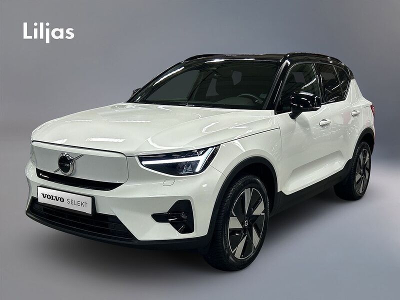 Vit Begagnad 2024 Volvo XC40 Plus SUV | 469 000 kr (Bra pris) - Bild 1/2
