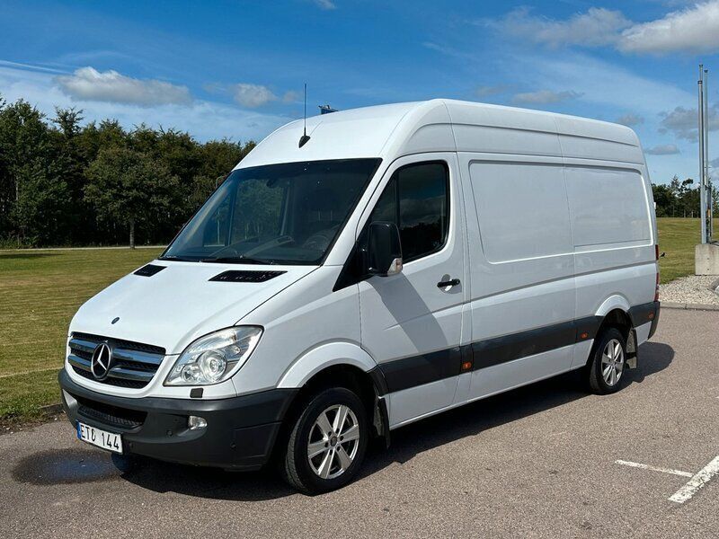 Vit Begagnad 2012 Mercedes Sprinter Van | 134 900 kr (Marknadspris) - Bild 1/4