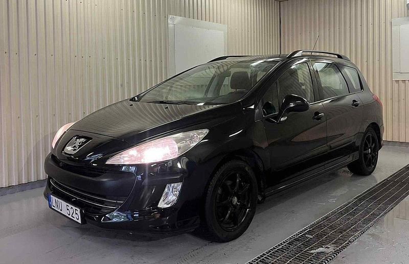 Svart Begagnad 2010 Peugeot 308 S Kombi | 24 900 kr (Marknadspris) - Bild 1/4