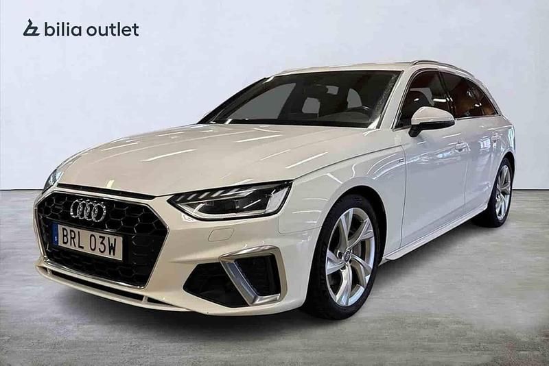 Vit Begagnad 2021 Audi A4 Kombi | 244 900 kr (Dyr) - Bild 1/1