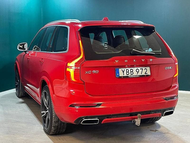 Begagnad Volvo XC90 R-Design 224 HK (164 kW) 2015 Röd SUV