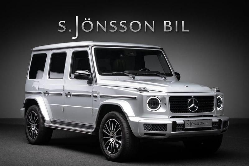 Begagnad Mercedes G500 AMG 422 HK (310 kW) 2019 Iridiumsilver metallic SUV