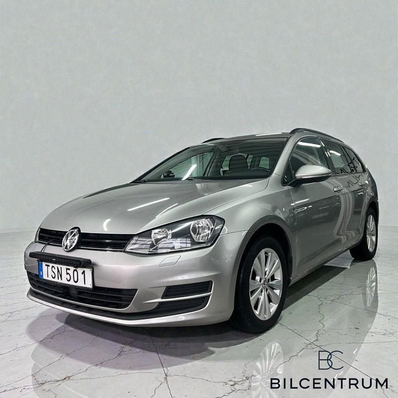 Silver Begagnad 2016 VW Golf VII Kombi | 114 900 kr (Marknadspris) - Bild 1/4