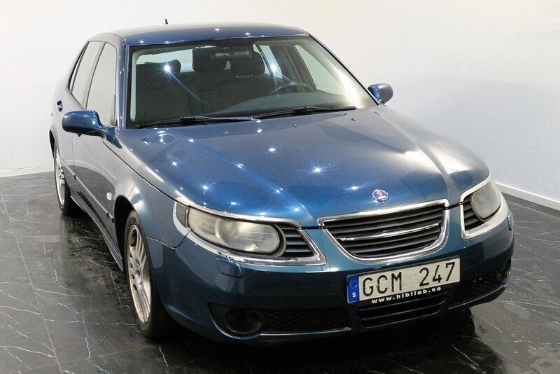 Begagnad Saab 9-5 Linear 150 HK (110 kW) 2008 Blå Sedan
