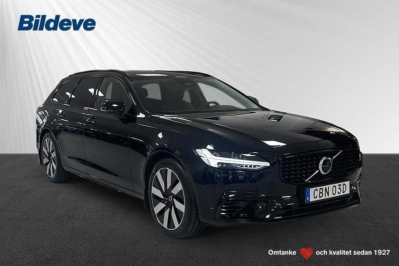Svart Begagnad 2024 Volvo V90 Plus Kombi | 459 900 kr (Bra pris) - Bild 1/4