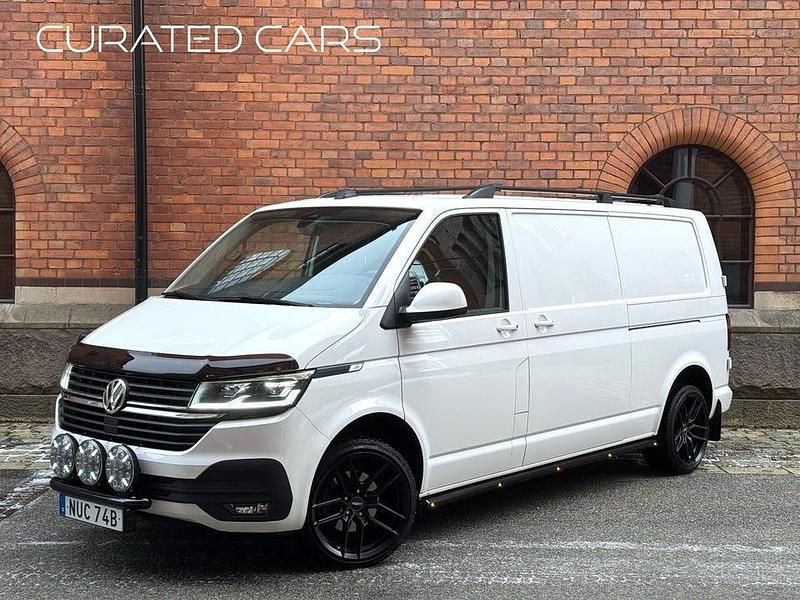 Vit Begagnad 2021 VW T6.1 Van | 368 800 kr (Dyr) - Bild 1/4