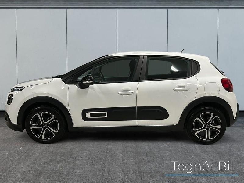 Begagnad Citroën C3 PureTech 83 HK (61 kW) 2021 Vit Halvkombi
