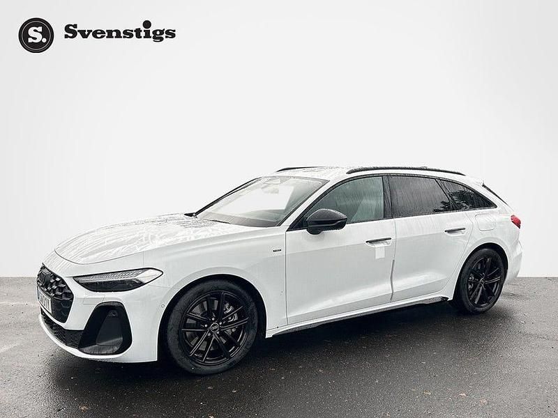Ny Audi A5 S-Line 252 HK (185 kW) 2025 Glaciärvit metallic Kombi