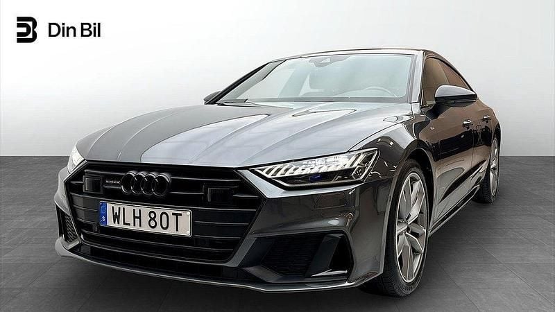 Grå Begagnad 2021 Audi A7 Sportback S-Line Halvkombi | 519 000 kr - Bild 1/4