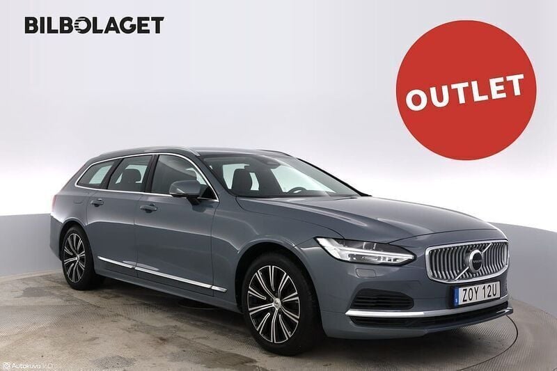 Grå Begagnad 2021 Volvo V90 Inscription Kombi | 299 500 kr (Superpris) - Bild 1/4