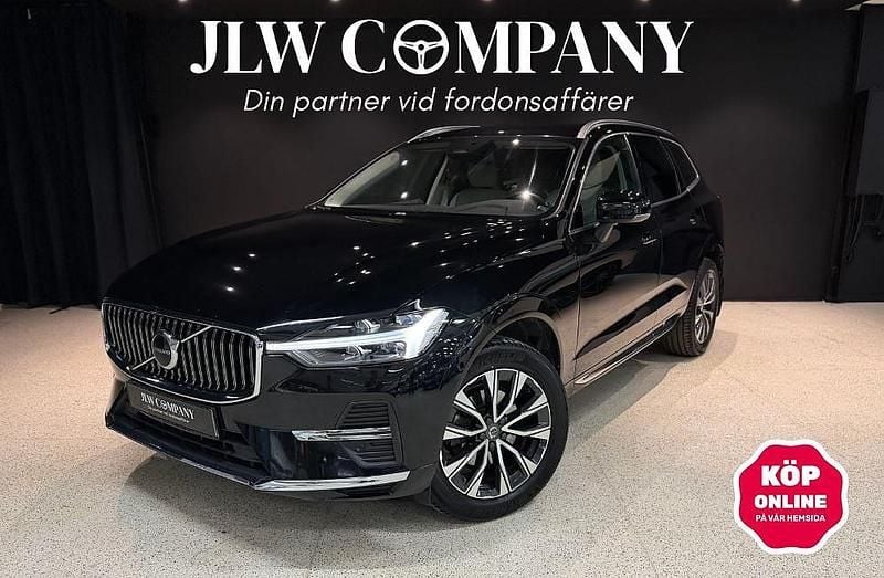 Onyx black metallic Begagnad 2022 Volvo XC60 Inscription SUV | 419 000 kr (Marknadspris) - Bild 1/4